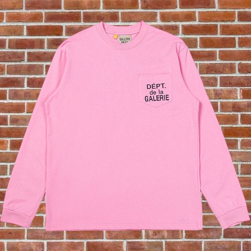 GALLERY DEPT. pink round neck long sleeve
